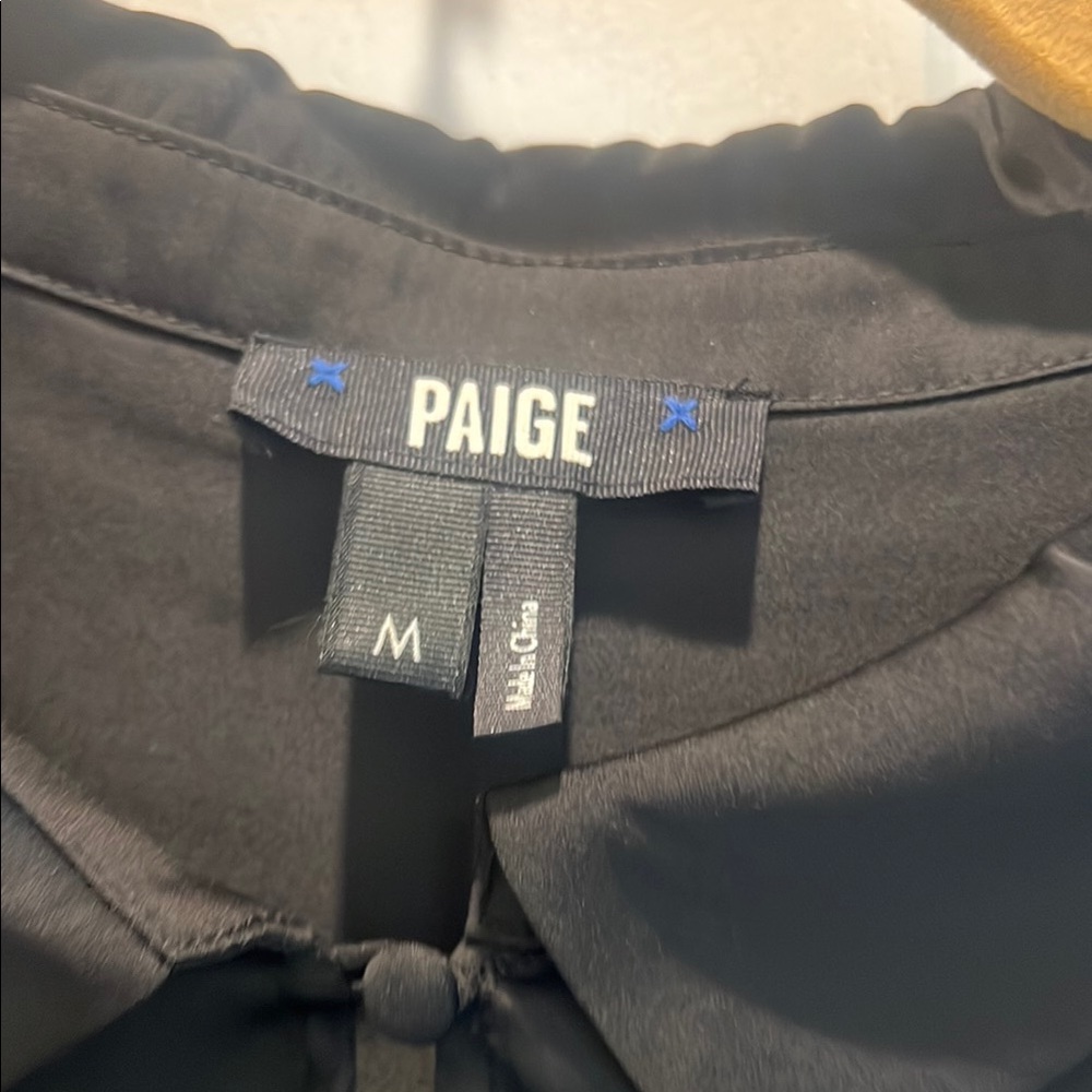 Paige Black Blouse
